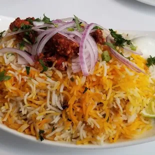 Boneless Chicken Biryani  9/10