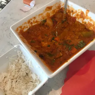 Kadai Vegetable Curry