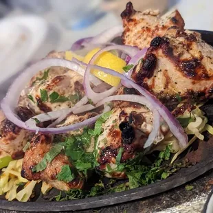 Malai chicken kabob
