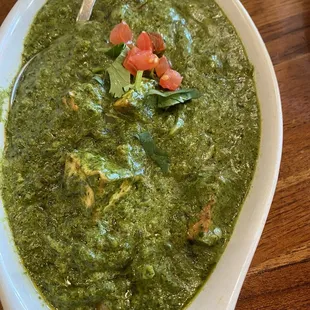 Palak paneer