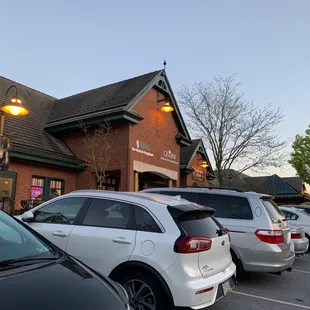 cars parked in a parking lot