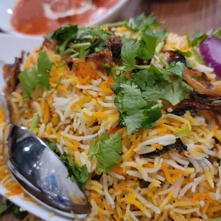 Vegetable biryani