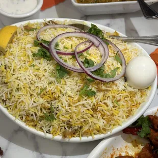Goat biryani