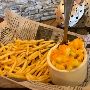 Mac and cheese was the best we have had off a kids menu