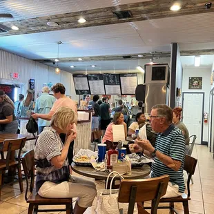 people sitting at a table