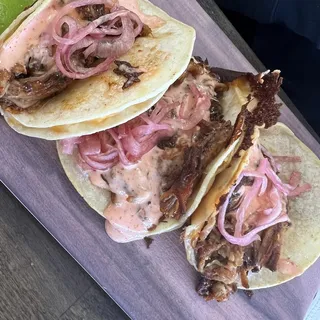 BBQ Pork Street Tacos
