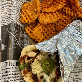 Spicy Chicken Pita