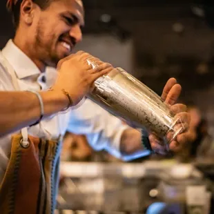 Smile, shake and repeat.