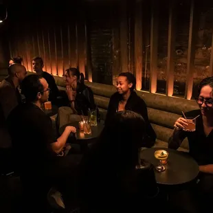 Sipping on great cocktails