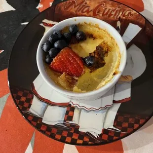 Cream Brûlée- the BEST as you can see already dug into!