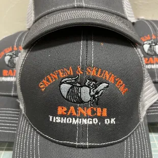 Custom embroidered hats