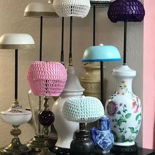 We are now carrying Vintage Style Hand Crafted Wig Stands!