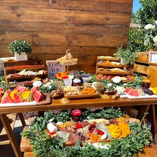 Charcuterie table display!