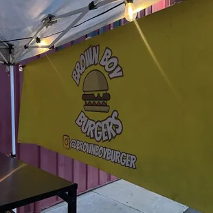 Brown Boy Burgers outside