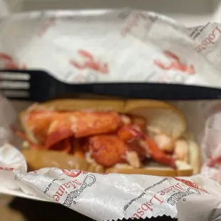 Tiny lobster roll--left hungry:(
