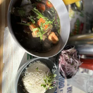 Tallarin saltado de carne