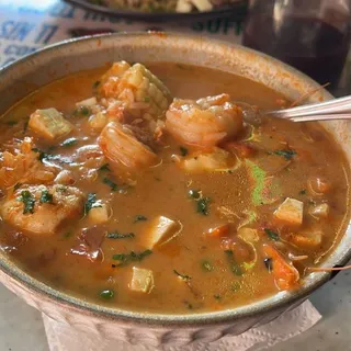 El Chupao "chupe de camarones"