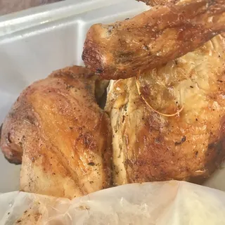 1/2 Pollo con dos Sides