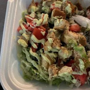 Chicken and rice bowl delicious