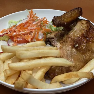 Charcoal broiled chicken