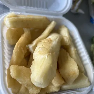 Fried Yucca
