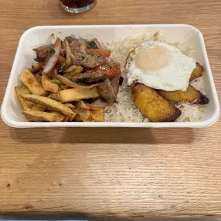 Lomo Saltado a Lo Pobre