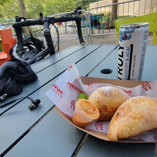 Quick stop to try out this empanada spot. Will they be better than Julia's empanadas? Stay tuned for my review.