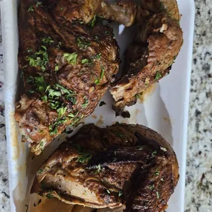 Very dry and full of Cumin and Peruvian chilling sauce call "Aji Especial" very dissapointed!