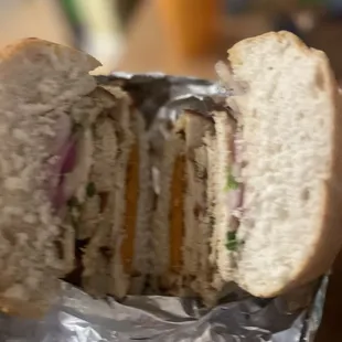 Pan con Chicharron Sandwich