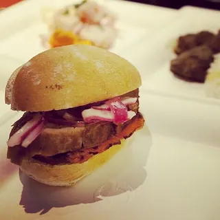 Pan con Chicharron Sandwich