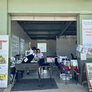 Miguel and Fanny, husband and wife team, of Peruvian Corner