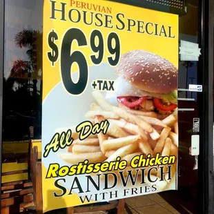 a sign for a restaurant