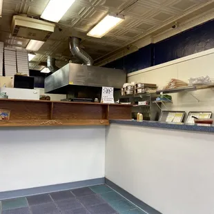 the kitchen counter