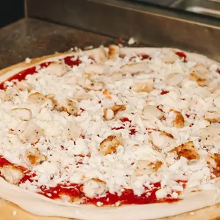 pizza, food