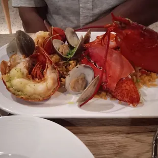 Lobster Paella