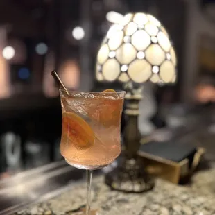 &quot;Blood Orange Fizz&quot; cocktail