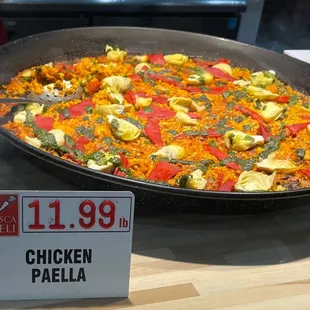 They have seafood paella too!!