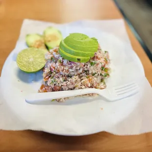 Tostada De Ceviche