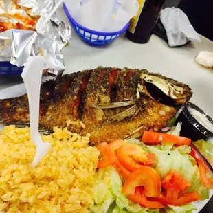 Mojarra Frita/ Fried Whole Fish