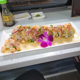 Aguachile sushi