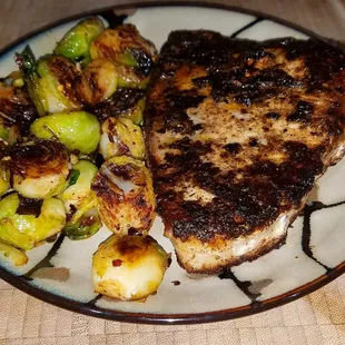 Forgot to take a photo of the beautiful Swordfish steak I got here.. but blackened, it was delicious!