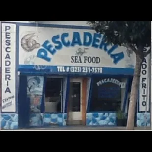 he front of a restaurant