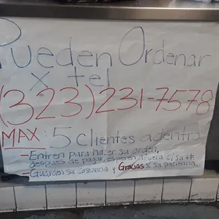 Call in advance. Orders usually take 30 minutes.