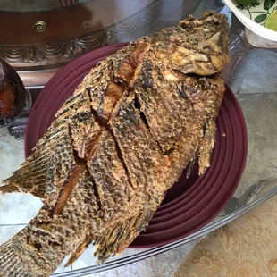 Mojarra Frita. Yum!