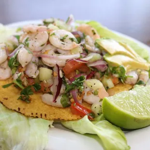Shrimp ceviche