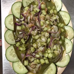 Delicious agua chile omg try them