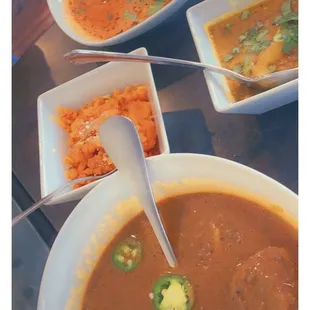 Nehari, Butter Chicken &amp; Halwapuri