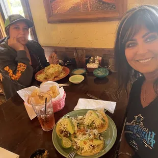 Our plates were huge. My daughter had the chicken fajita taco salad. She said it was the best she&apos;d ever had.