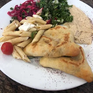 Spinach Pie platter