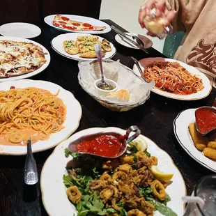 Our dinner for two! Lol